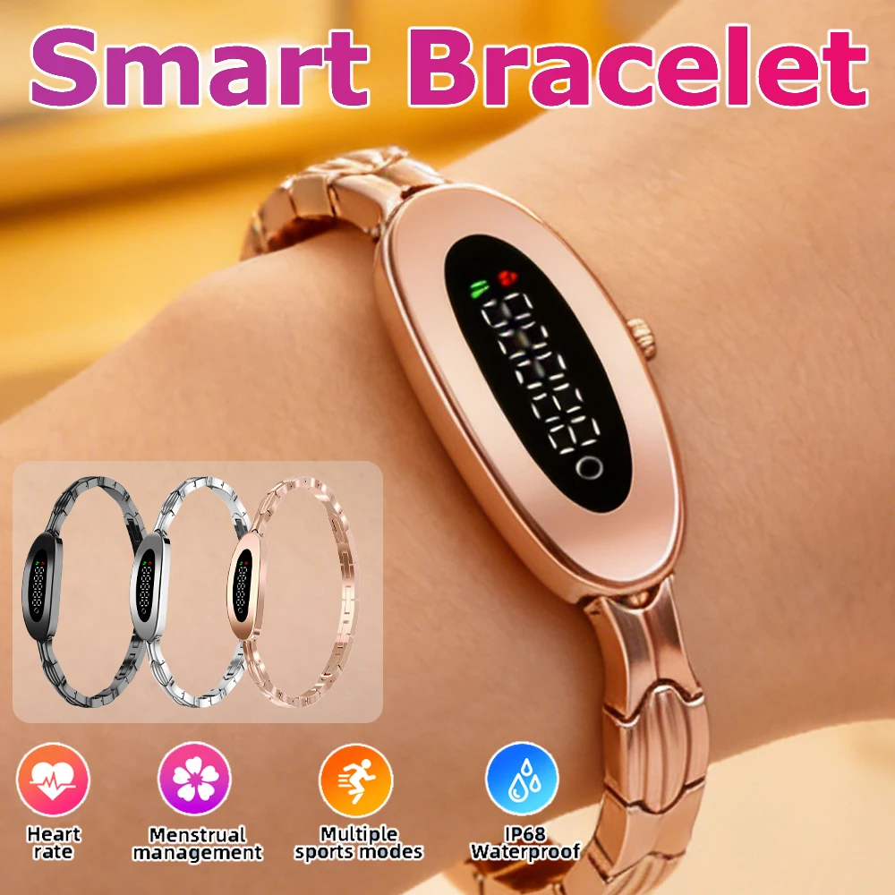 

Смарт-браслет LIGE для отслеживания активности и фитнеса, водонепроницаемые умные часы для мужчин и женщин с монитором сердечного ритма