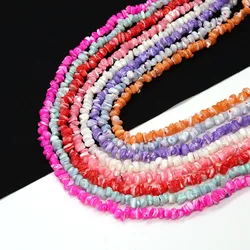 Natural Seashell Gravel Beads MOP Mother of Pearl Shell Beads for Jewelry Making DIY Bracelets Necklaces Earrings Accessories
