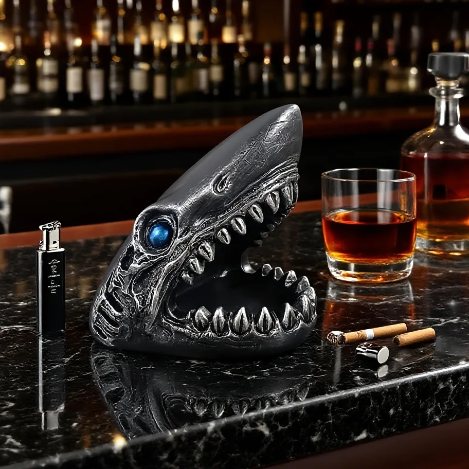 

New Creative Halloween Ashtray Resin Crafts Unique Design Home Bedroom Trendy Smoking Accessories