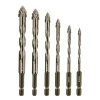 High Strength Eccentric Drill Bits Four-Edge Sawtooth Eccentric Twist Drill Bit Set High Hardness Bevel Tip Serrated Drill Bits