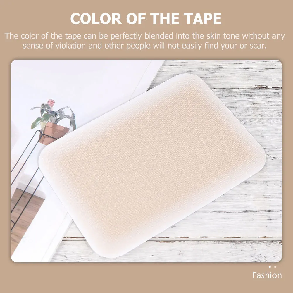 

2Pcs Scar Conceal Stickers Waterproof Skin Cover Tape Thin Lightweight Breathable Opaque Patch for Tattoos Flaws
