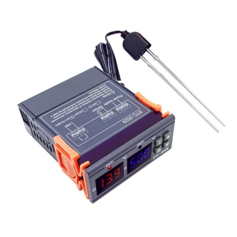 

【Home-Accessories】STC-3029 Moisture Controller Soil Moisture Tester For Gardening Plants Farming DC24V