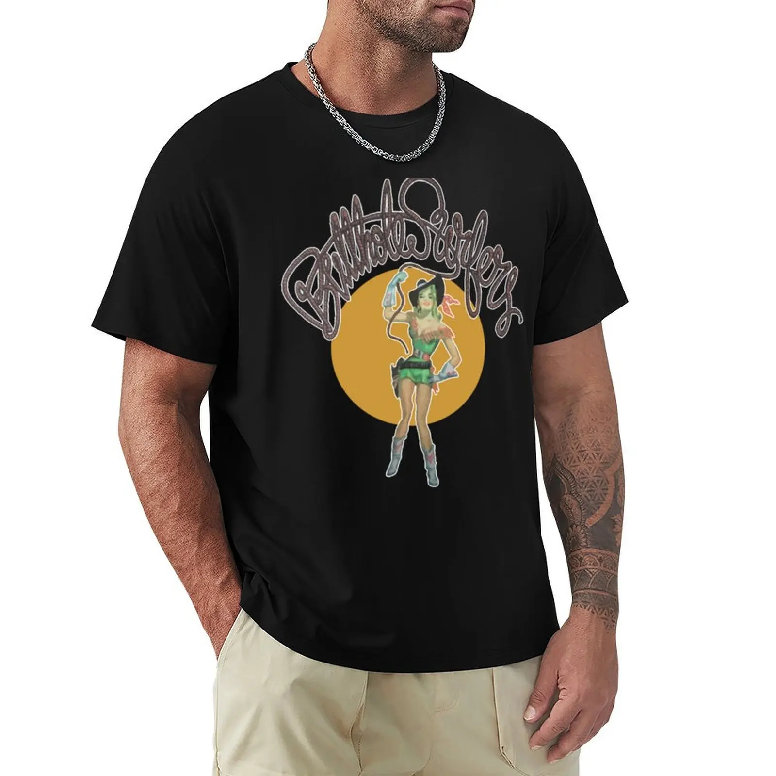 

Butthole Surfers T-ShirtCowgirl T-Shirt anime figures oversize t-shirts man vintage t shirt men