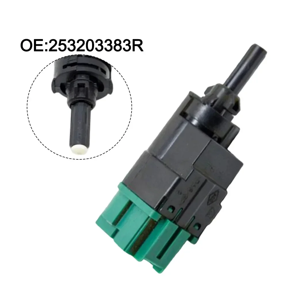 

1 Pcs Black Brake Light Switch For Nissan For NV300 For X82 2016-2025 253203383R Plastic Metal Black Car Accessories