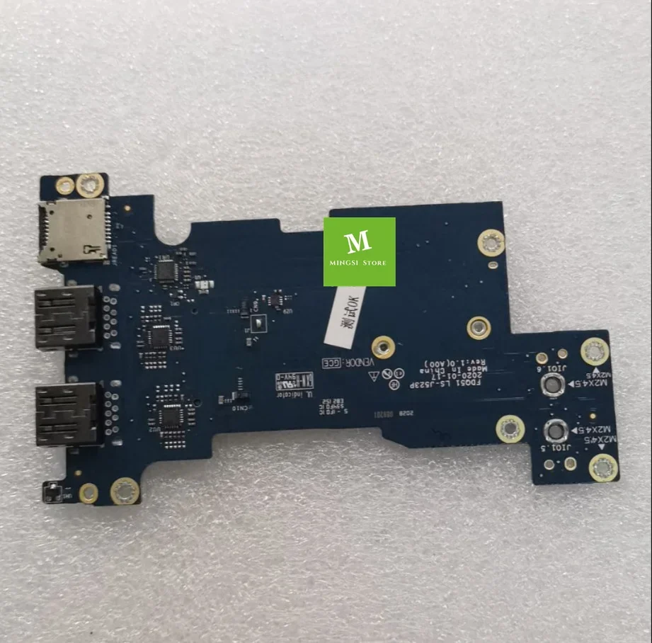 PARA Dell M15 R3 SSD3 USB Micro SD lector Killer 1650w Wifi placa LS-J523P