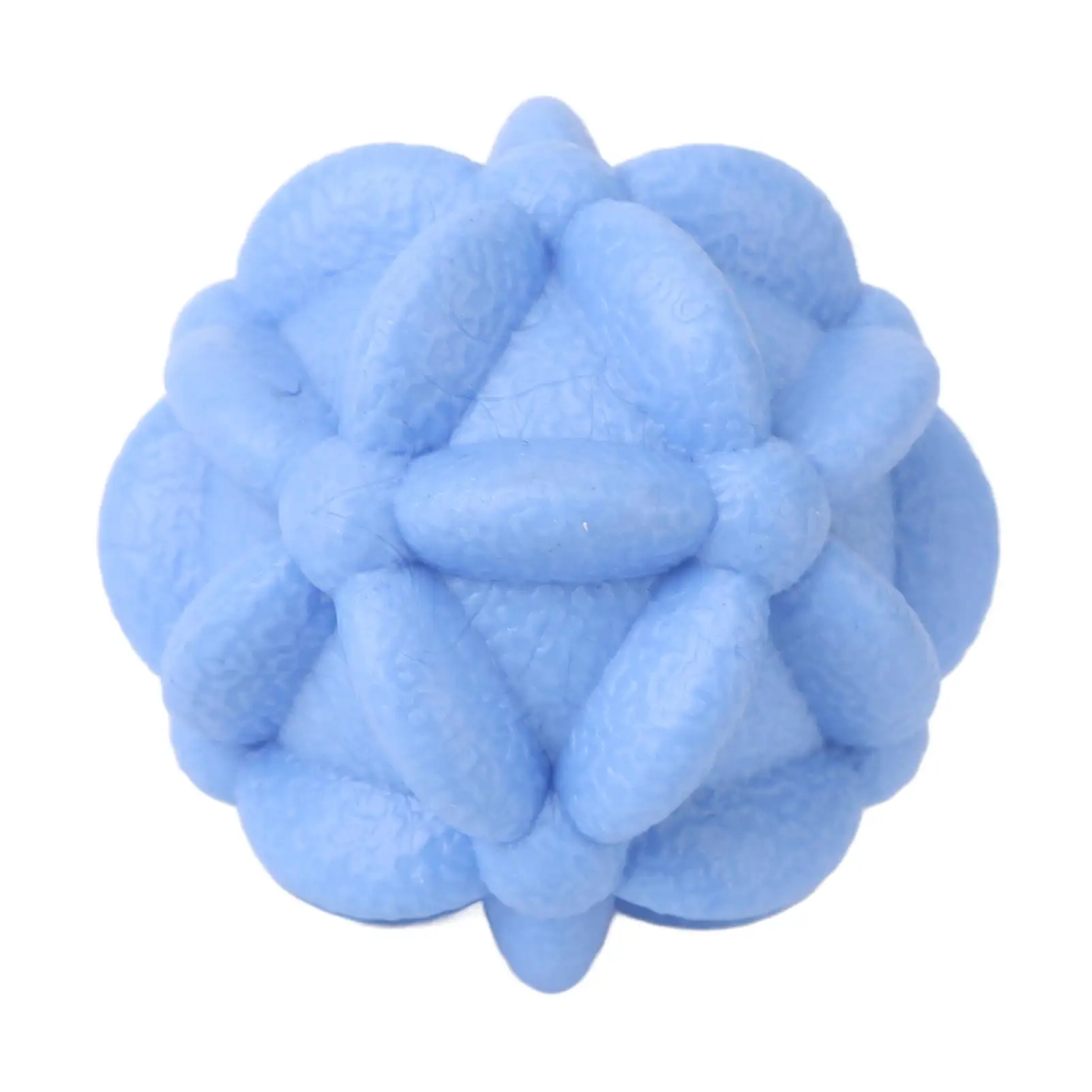 Boule de massage bleue durable, rouleau de fascia portable pour les jambes, le dos, les bras, degré d'usure initié et multifonctionnel