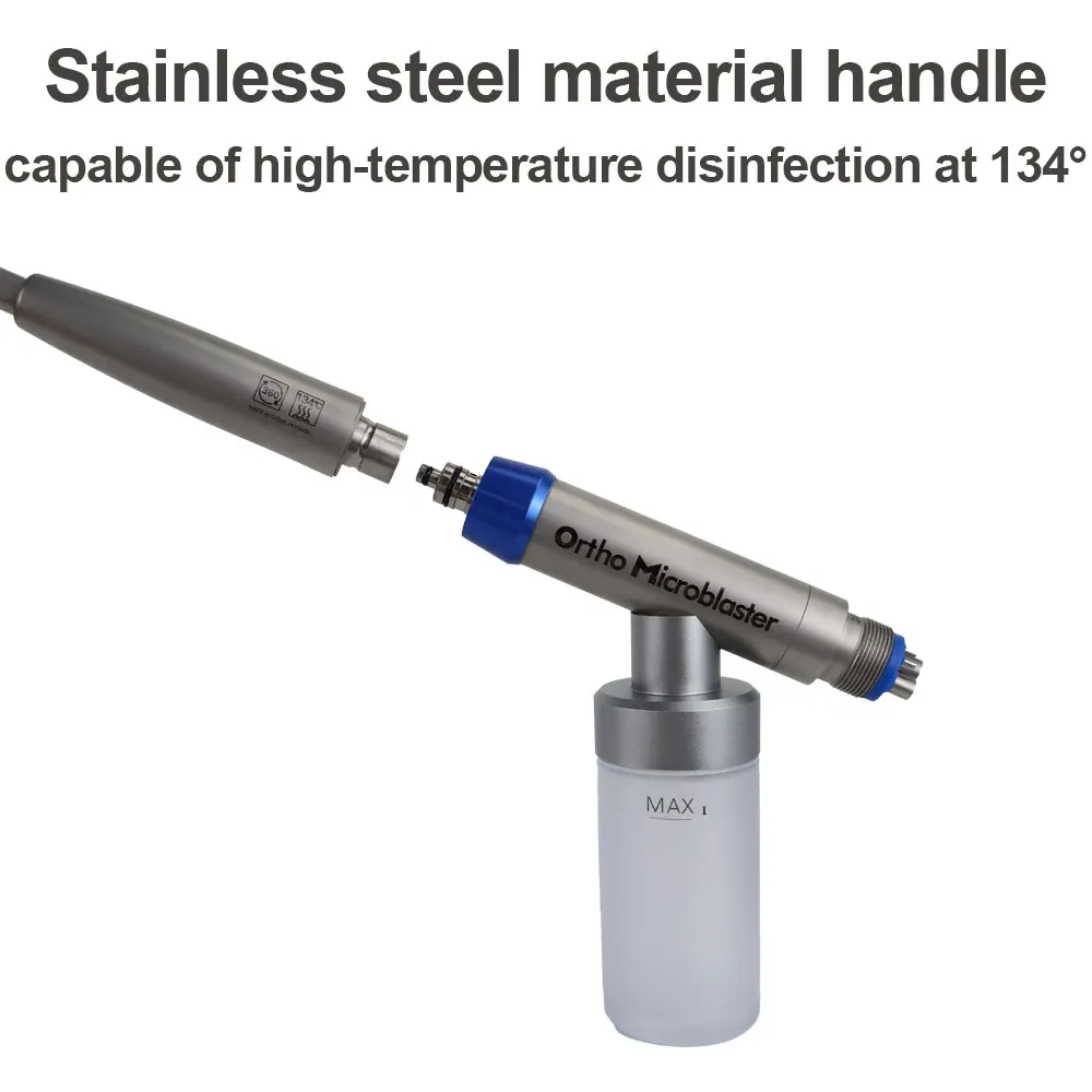 New Style Dental Aluminum Oxide Microblaster Interface Microetcher Sandblasting Alumina Gun Air Abrasion Polisher Dentistry Tool