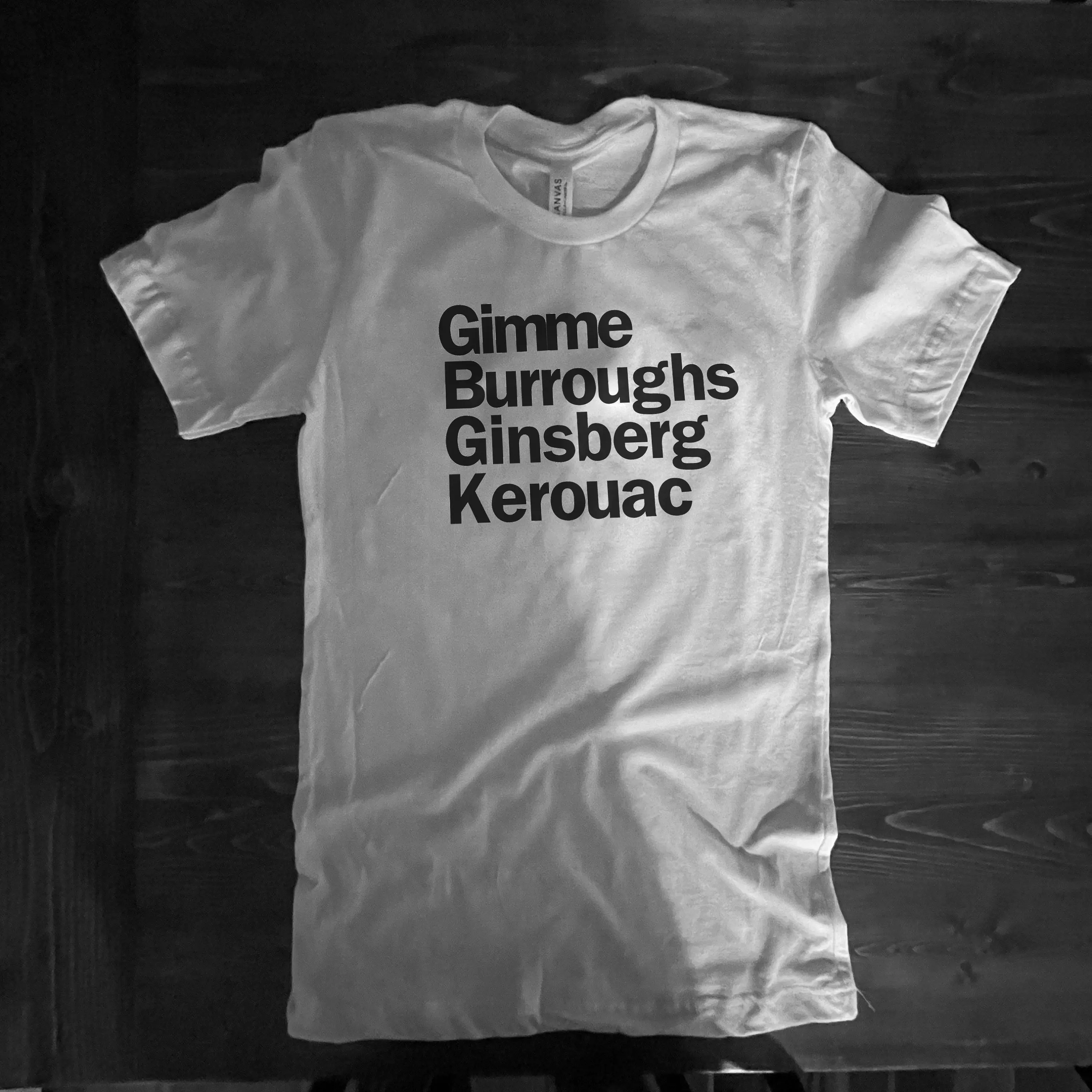 The Beat Poets T Shirt Burroughs Ginsberg Kerouac