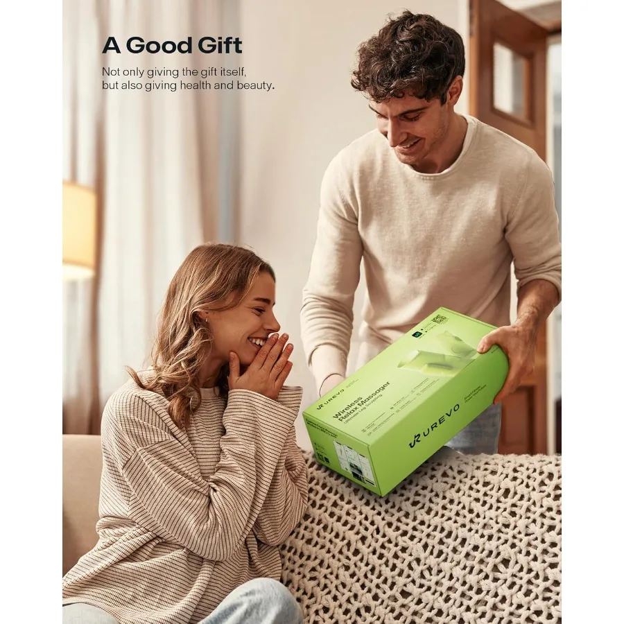 Massaggiatore per polpacci intelligente senza fili con adattamento al massaggio alimentato AIP e tecnologia di compressione dell'aria per una migliore circolazione sanguigna De