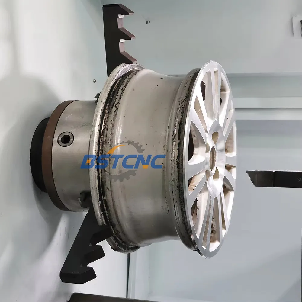 BST HRC24 Bubut Perbaikan Roda Horisontal Cnc Hine