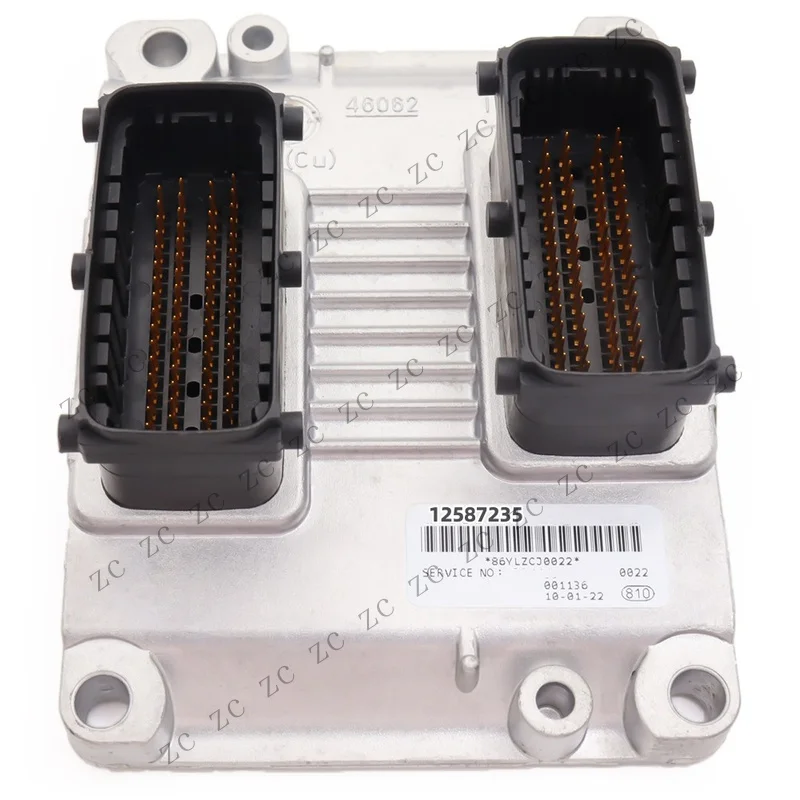 S+ Engine Computer Module ECU ECM PCM 12587235 For Cadillac CTS SRX 3.6L 2004-2007