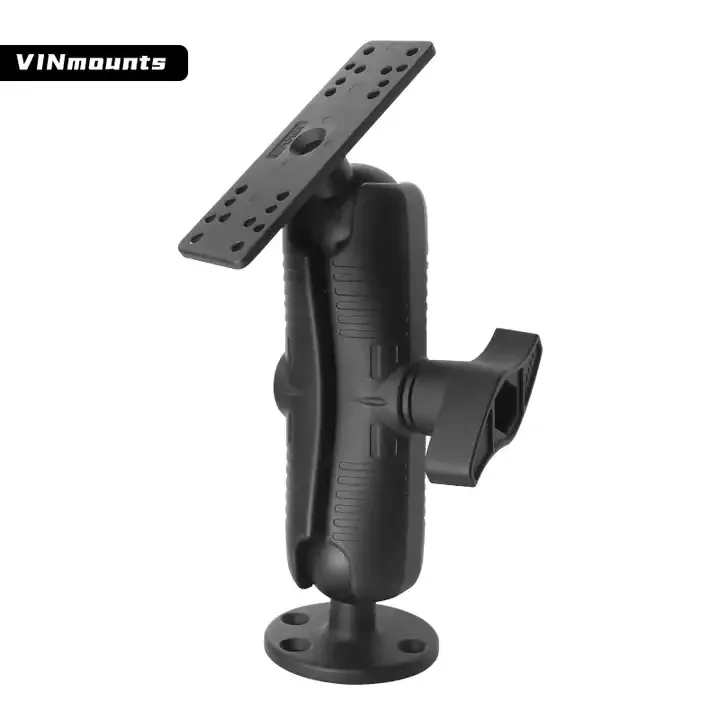 2.25'' Heavy Duty Boat Fish Finder Electronics Mount Compatible with Garmin, Lowrance, Humminbirdmarine