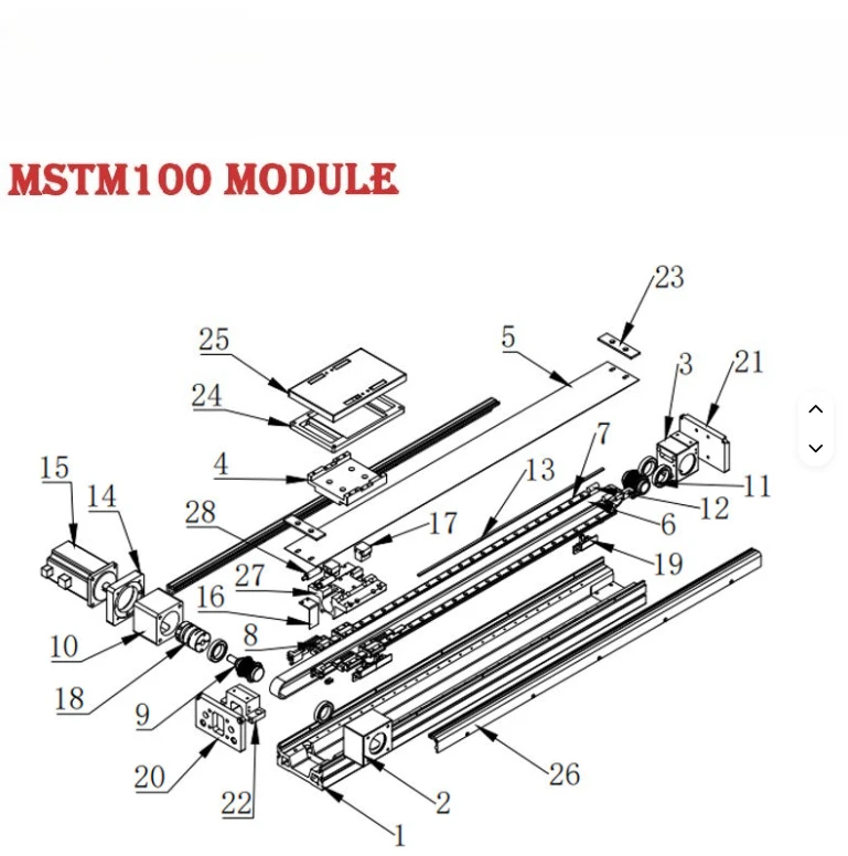 

High Speed Long Stroke Belt Driven Linear Module