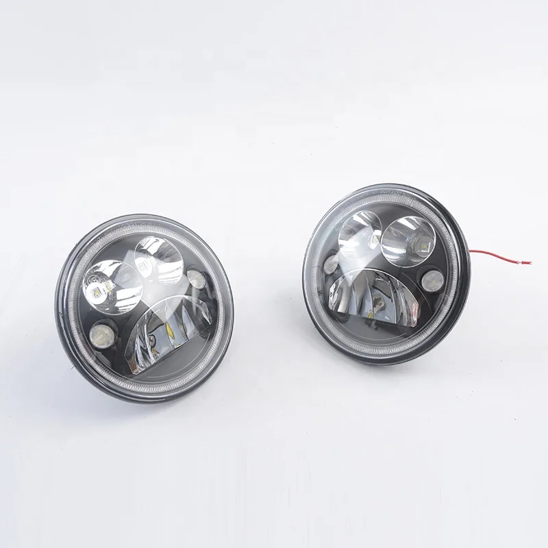 7 بوصة السيارات دراجة نارية سيارة جولة Led المصباح ل J-e-e-p رانجلر JK 2007-الطرق الوعرة أجزاء