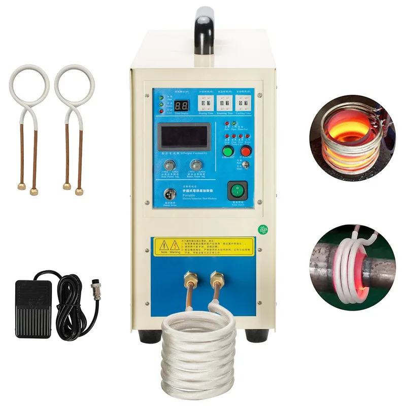 Portable High Frequency Heating Machine 15Kw Induction Heater