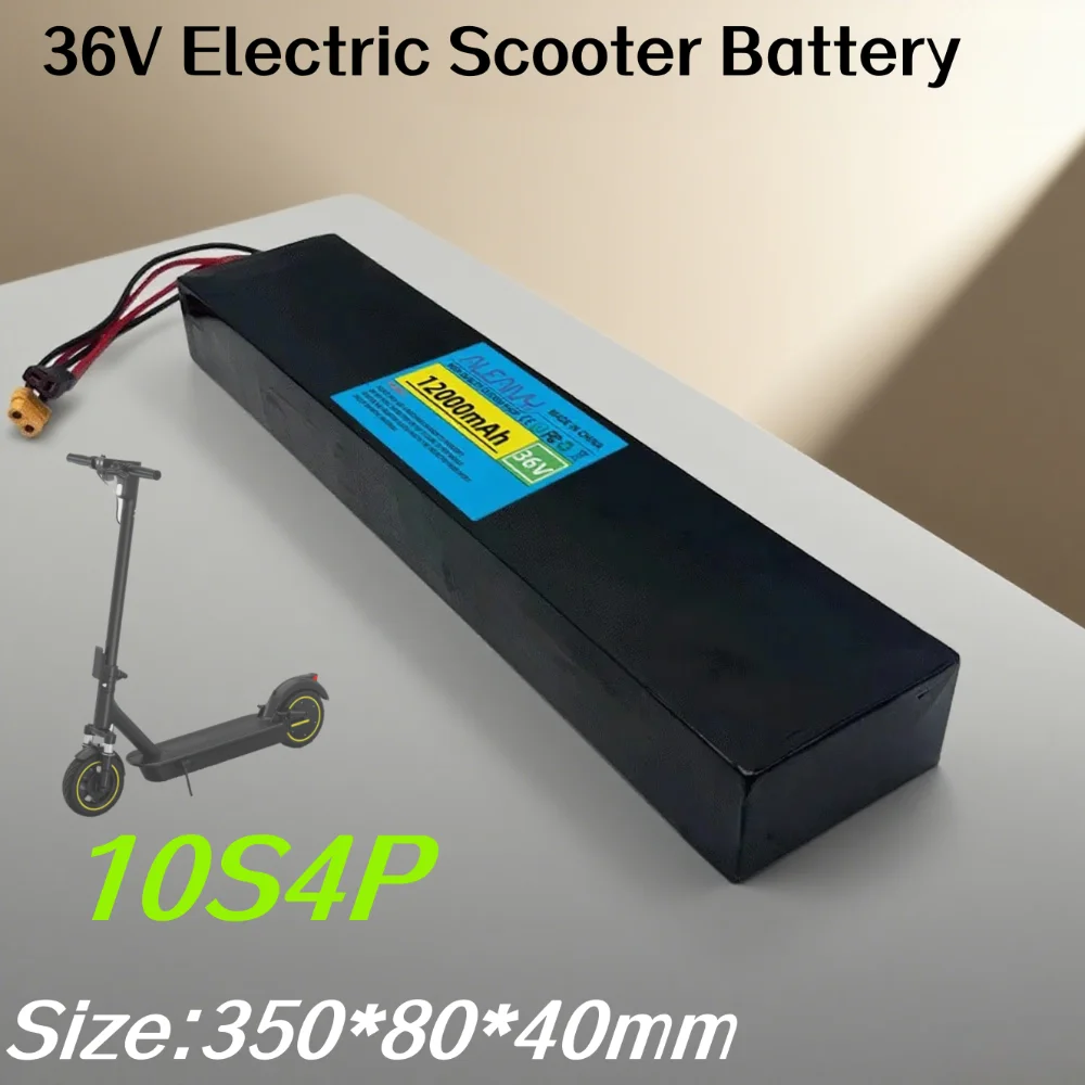 

10S4P 36V 12000mAh 18650 Lithium Battery Pack 500W with BMS for Electric two wheelers or Electric Scooter Power Supply.