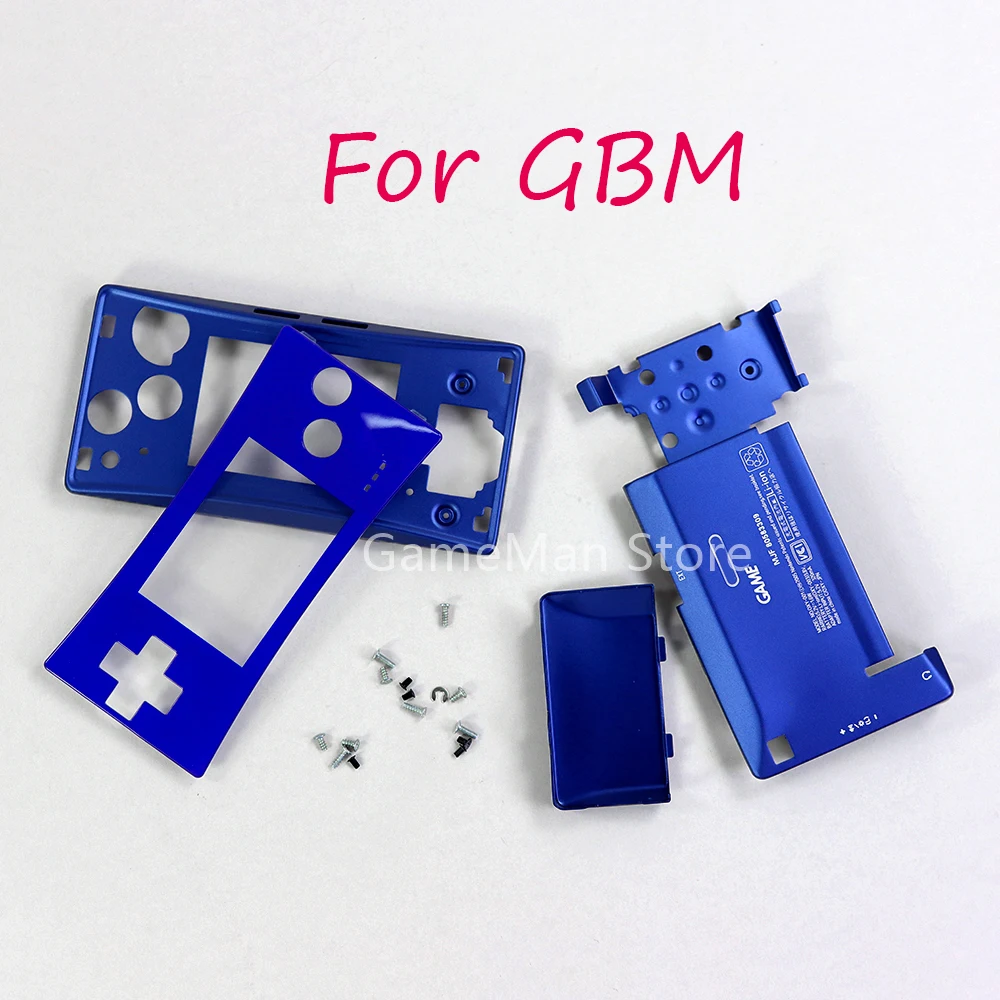 

1set Replacement Full Set of Housing Shell For GameBoy Micro GBM Metal Protective Case