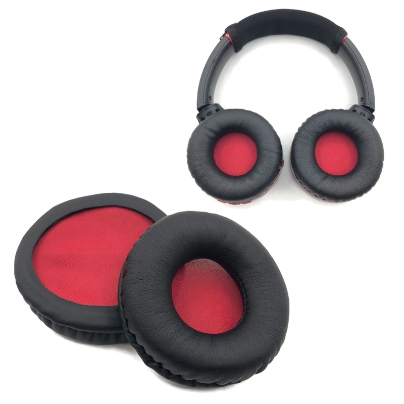 1Pair Replacement Earpads Ear Cushion Sponge Earmuffs for ATH-AR3BT ATH-AR3IS Earphones Ear Tips