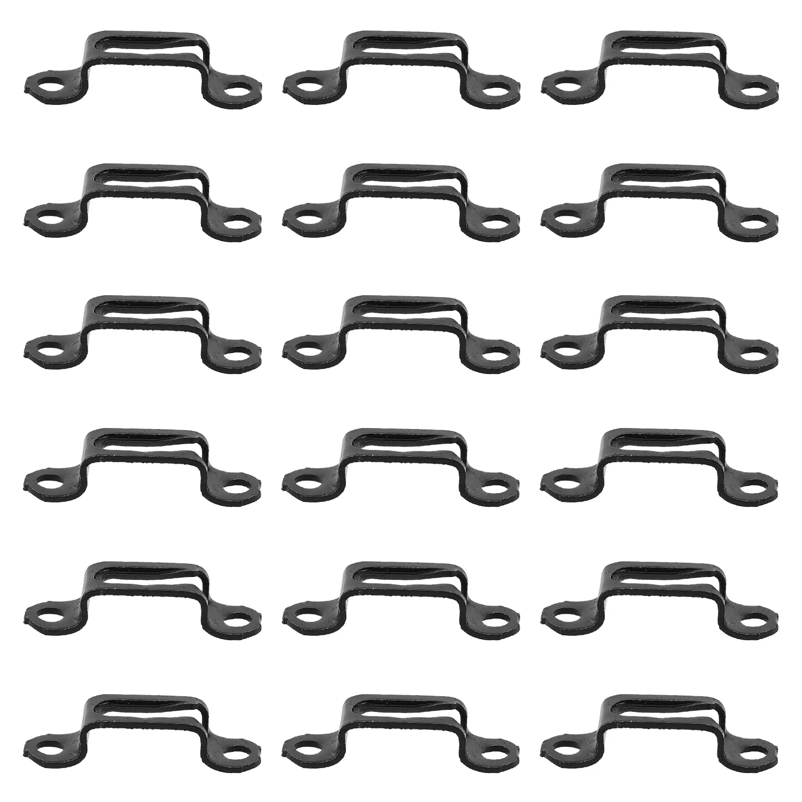 100Pcs Invisible Furniture Combination Buckle Full-Open Fastener Kit Durable Iron Furniture Connector Hardware