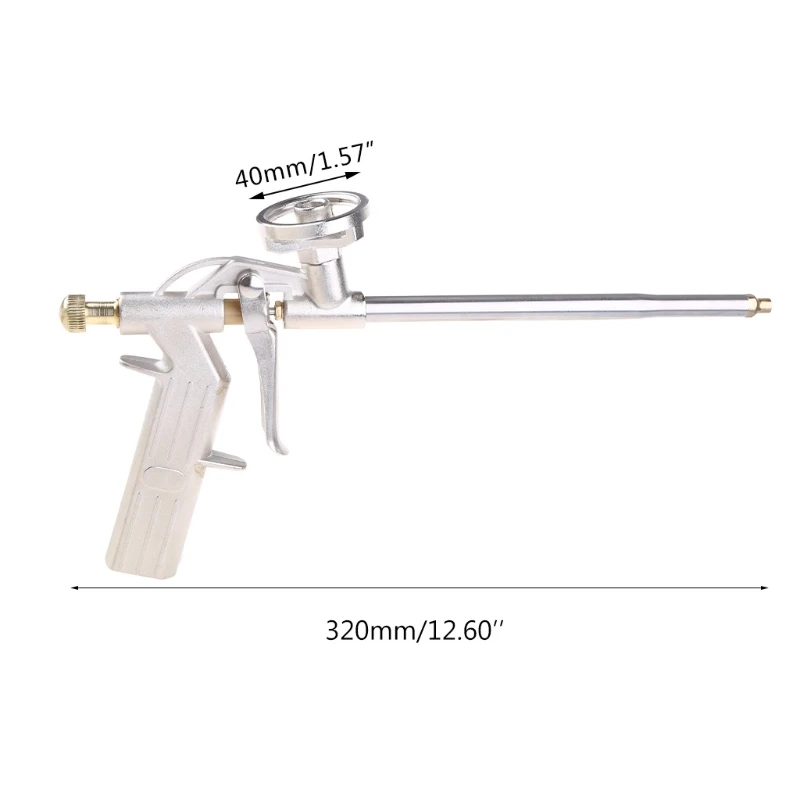 Sealant Spray Gun Foam Expanding Spray Gun Caulking Accessories Polyurethane Dispensing 1PC A-130 Alloy Supplies Bubble Glue Gun