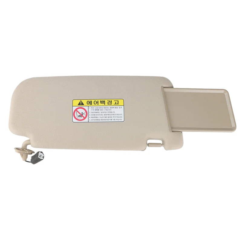 Pare-soleil latéral droit pour voiture Kia Optima Magentis, miroir beige, 85202-2G010J7, 852022G010J7, 2006-2010