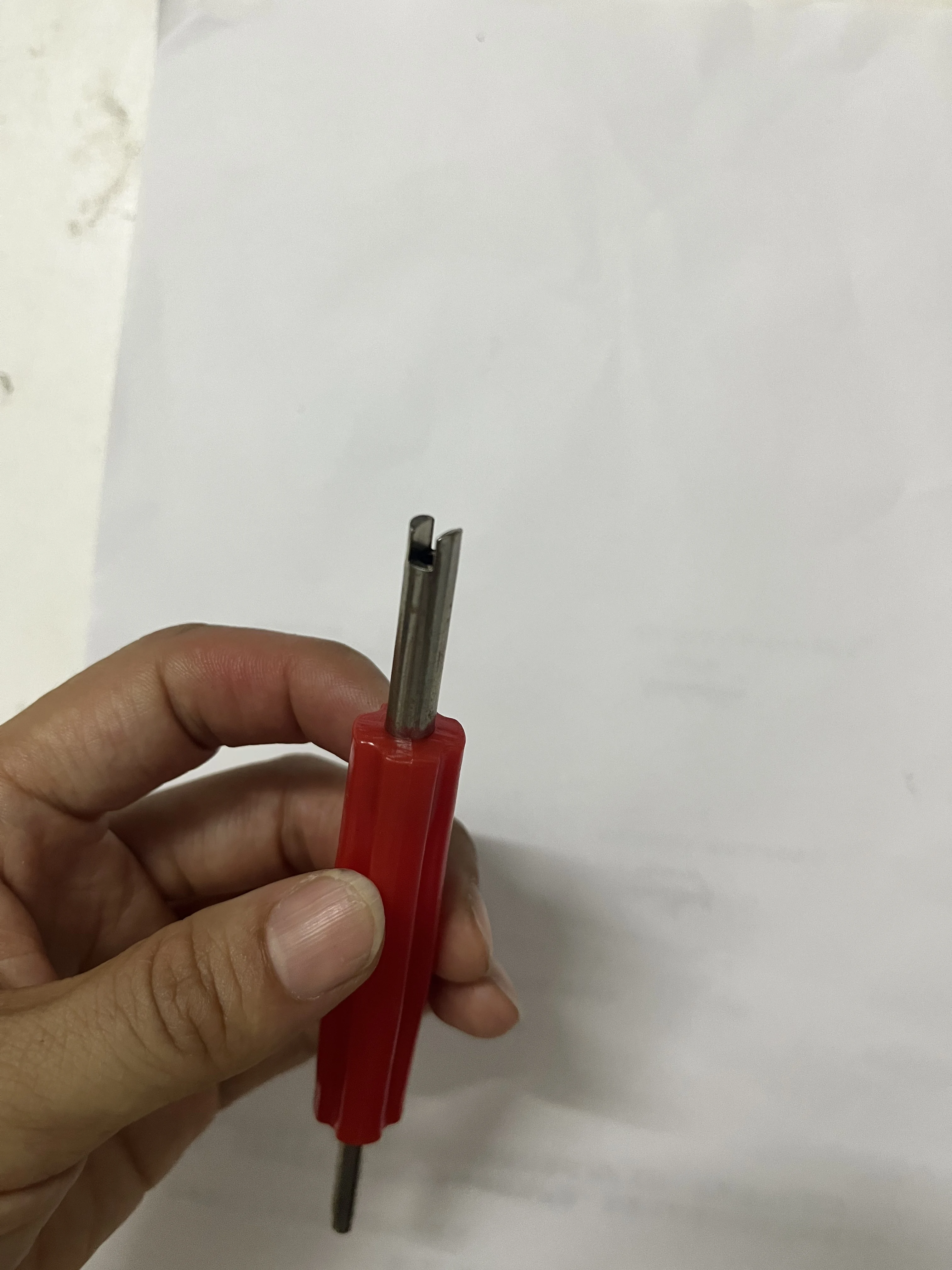 Auto Car Bicycle Slotted Handle Tire Valve Stem Core Remover Screwdriver Tire Repair Install Tool Car-styling Accessories