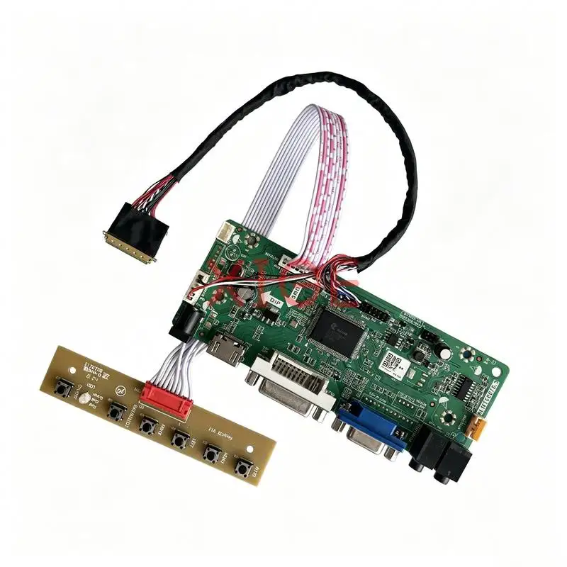 For LTN140AT27 LTN140AT22 LTN140AT26 LTN140AT28 Drive Board Kit 40 Pin LVDS HDMI+DVI+VGA Laptop Display Screen 1366*768 1366x768