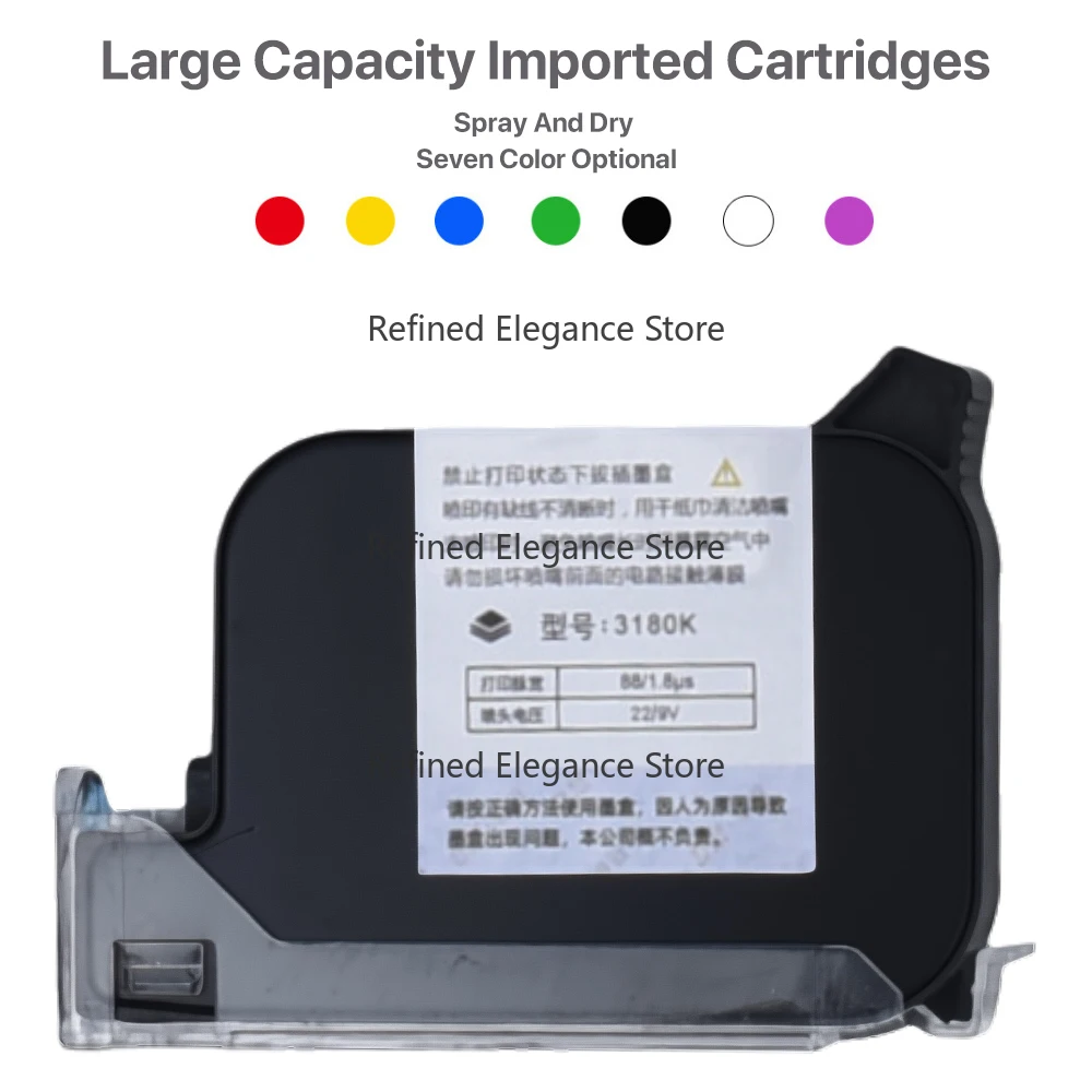 Handheld Coding Machine Portable Mini High Speed 600DPI Intelligent Inkjet Printers for Wood Label Box Carton Packaging