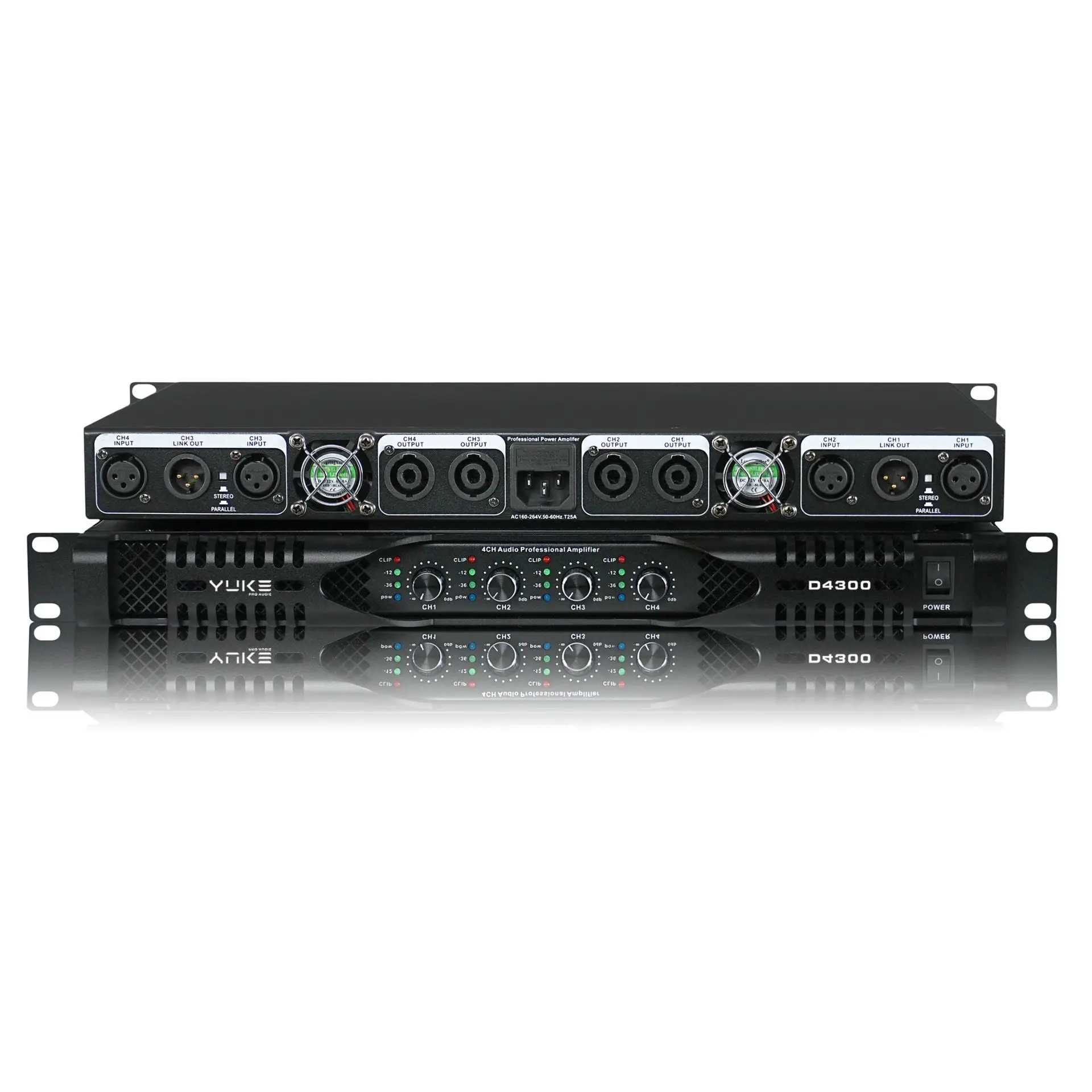 Pure post-stage 1UD class digital power amplifier four-channel high-power professional audio power amplifi  stage performance