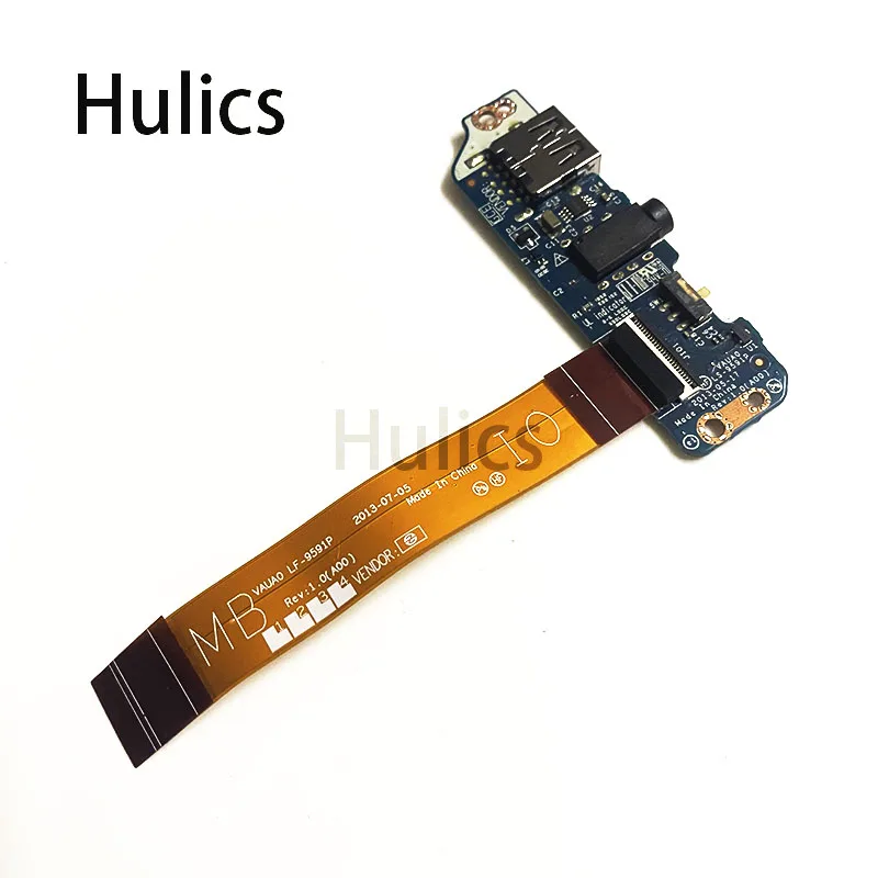 Hulics Used E7440 Audro Jack USB Switch Board H65F0 Cn-0H65F0 0H65F0 LS-9591P LF-9591P