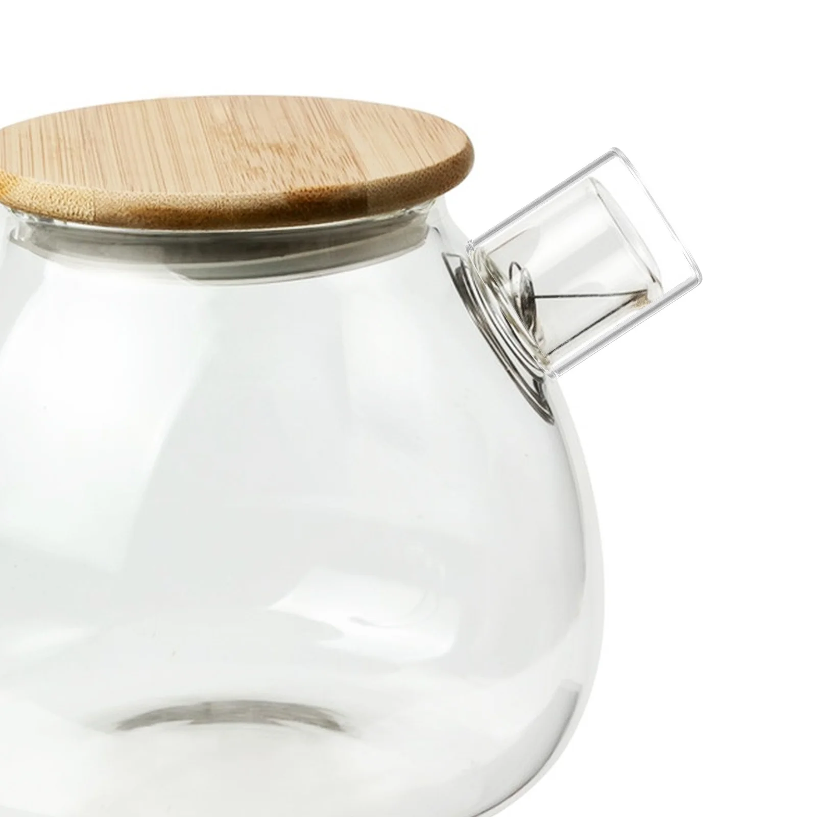 

Teapot Glass Dust Cover Heat Resistant Spout Lid for Tea Kettle Coffee Dispenser Spout Clean Protection