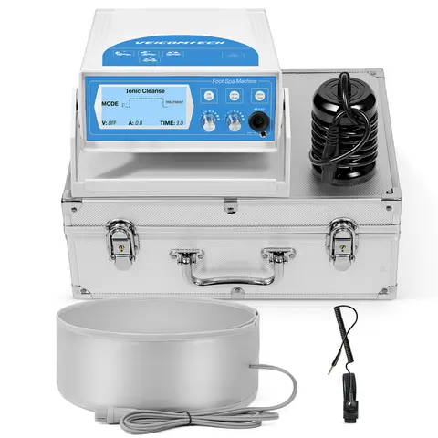Health Care Deep Clean Ionic Detoxifing Foot Detox Cleanse Machine Ionizer Cleanse Detox Foot Spa Machine for Salon Use or Home Use