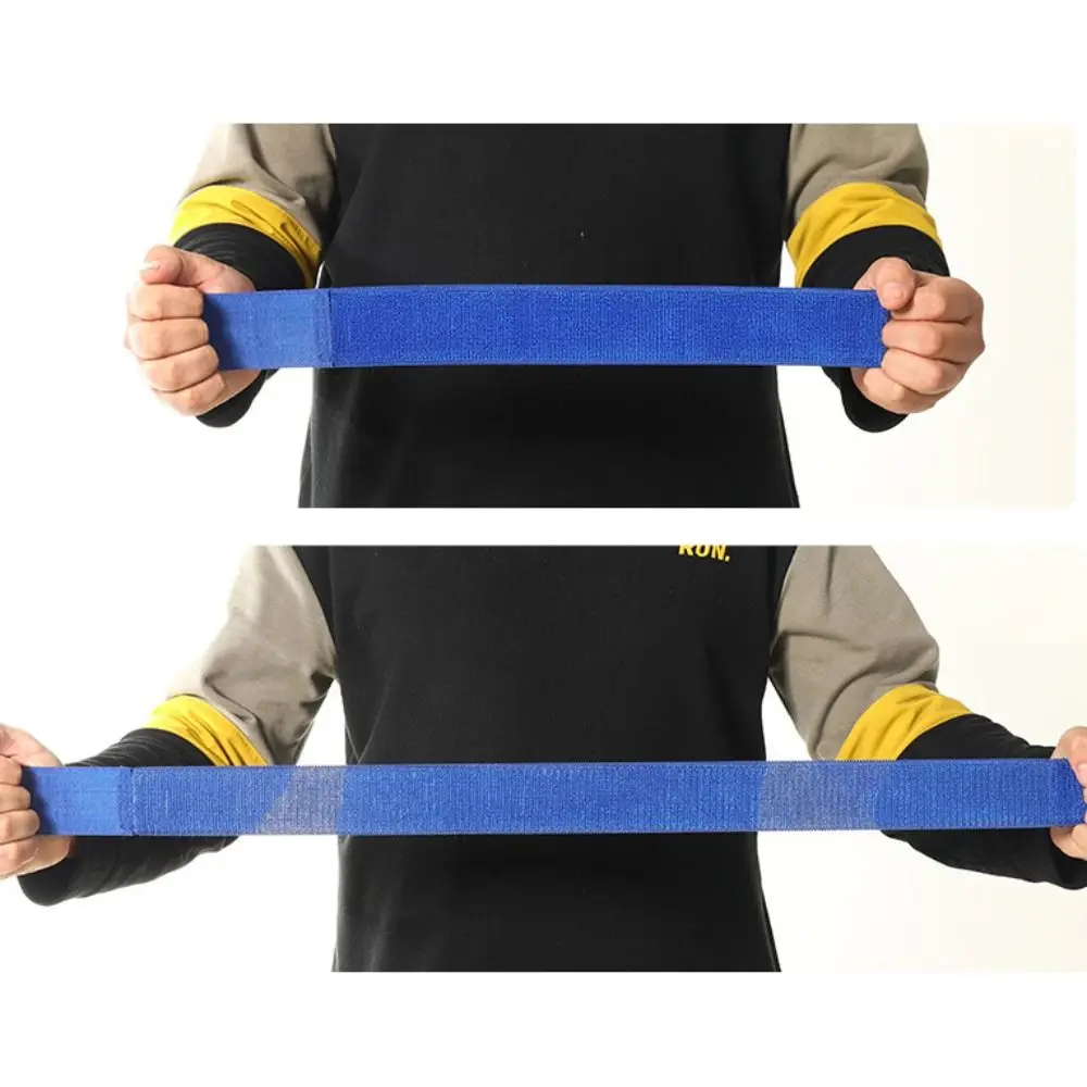 Brazaletes ajustables de tres patas para dos personas, visibilidad antideslizante, banda de tres pies para dos personas, banda de carrera con patas coloridas antiapagadas