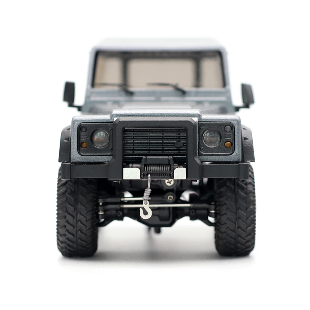 

Модель Orlando Hunter A03 Rover Defender Альпинистский автомобиль 1:32, обновленные металлические фитинги с ЧПУ LZ0008, передняя планка