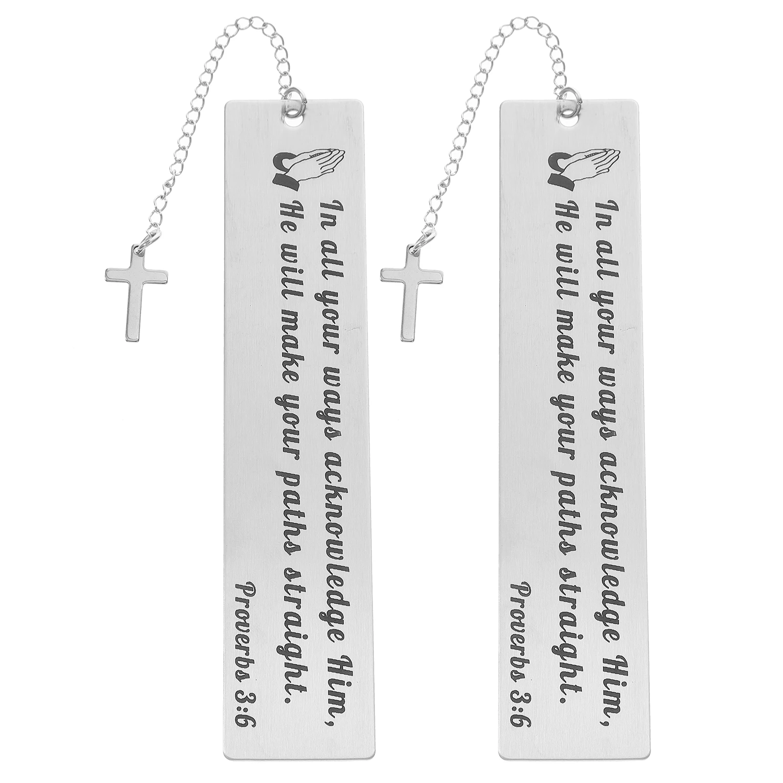 

2pcs Metal Bookmarks Stainless Steel Bookmark For Book Lovers Back To School Gift Book Page Marker Classroom Prizes For