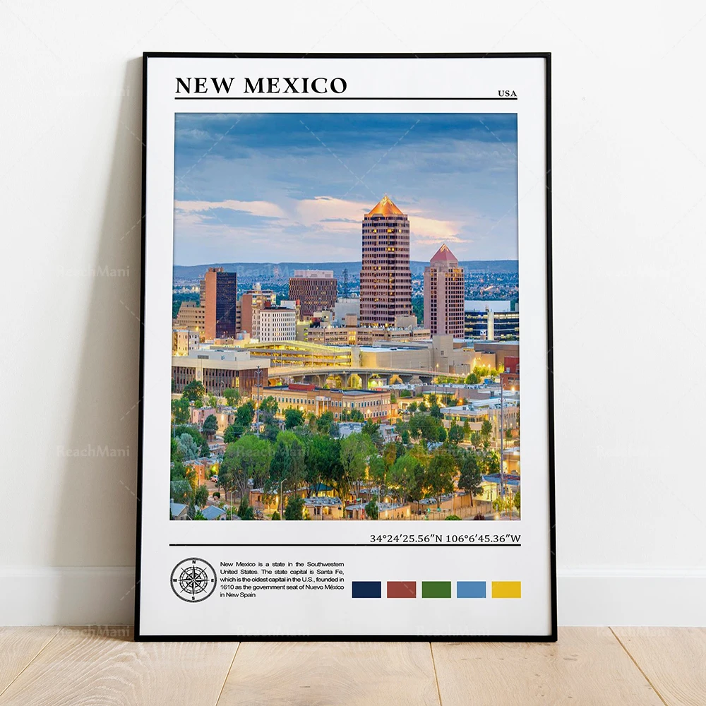 Mississippi, Missouri, Montana, Nebraska, New Jersey, New York, North Carolina, North Dakota, Ohio, Oklahoma, Oregon USA Posters