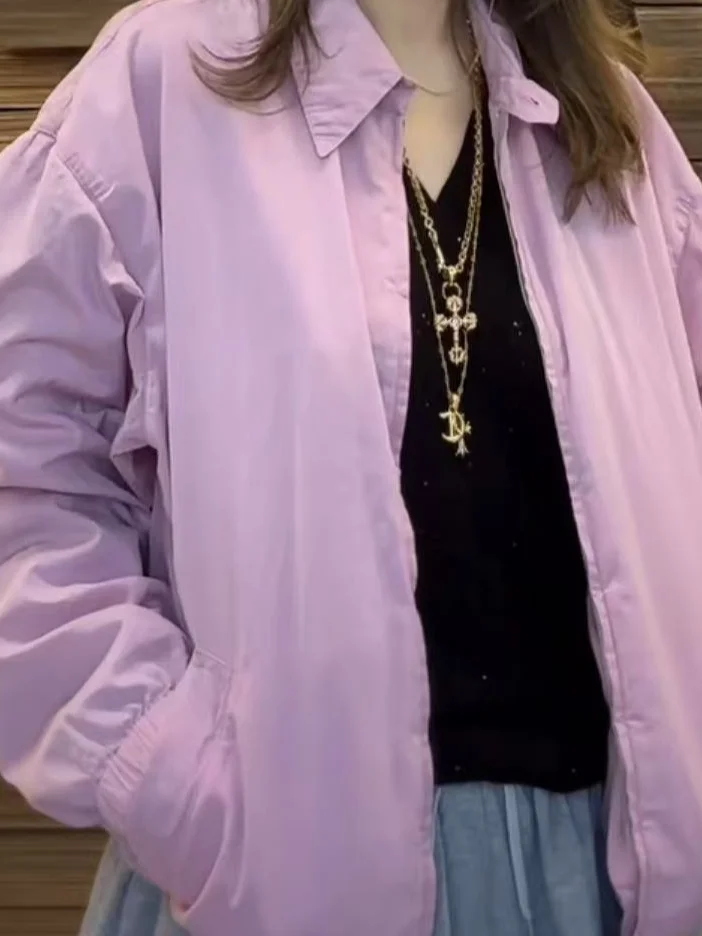 

Long Sve Open Cardigan Women's Pink Outerwear Casual Sle Autumn New Arrival Faionable Women's Top 5566 Ye a Station