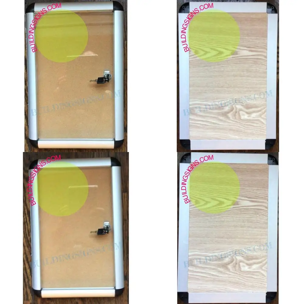 

Доска для заметок из пробки с запирающейся дверцей, 11x17 дюймов