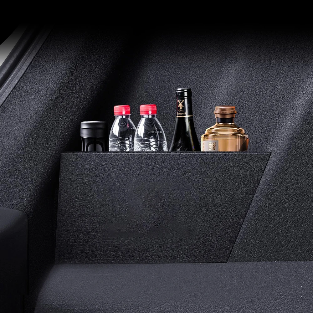 Auto Trunk Organizer Panel for Honda City GM GM6 2008-19 Storage Divider Anti-Slip Pocket Cargo Partition Board Auto Accessories