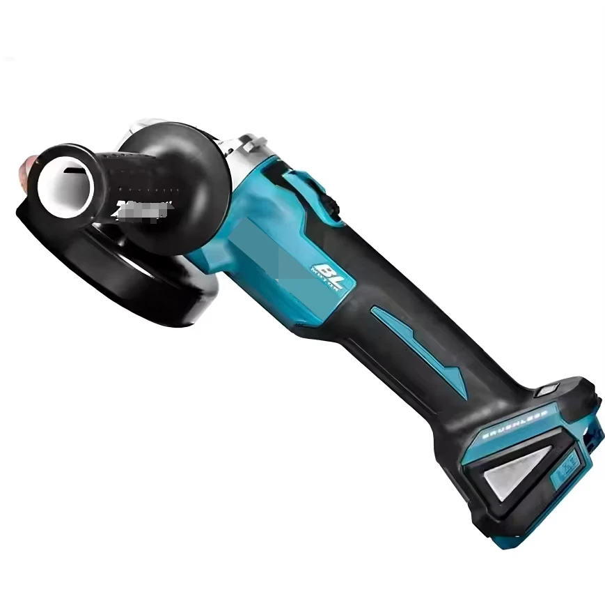 Amoladora angular eléctrica inalámbrica de 18v, 100/125mm, alimentada por paquetes de baterías de iones de litio de 18v, amoladora angular húmeda