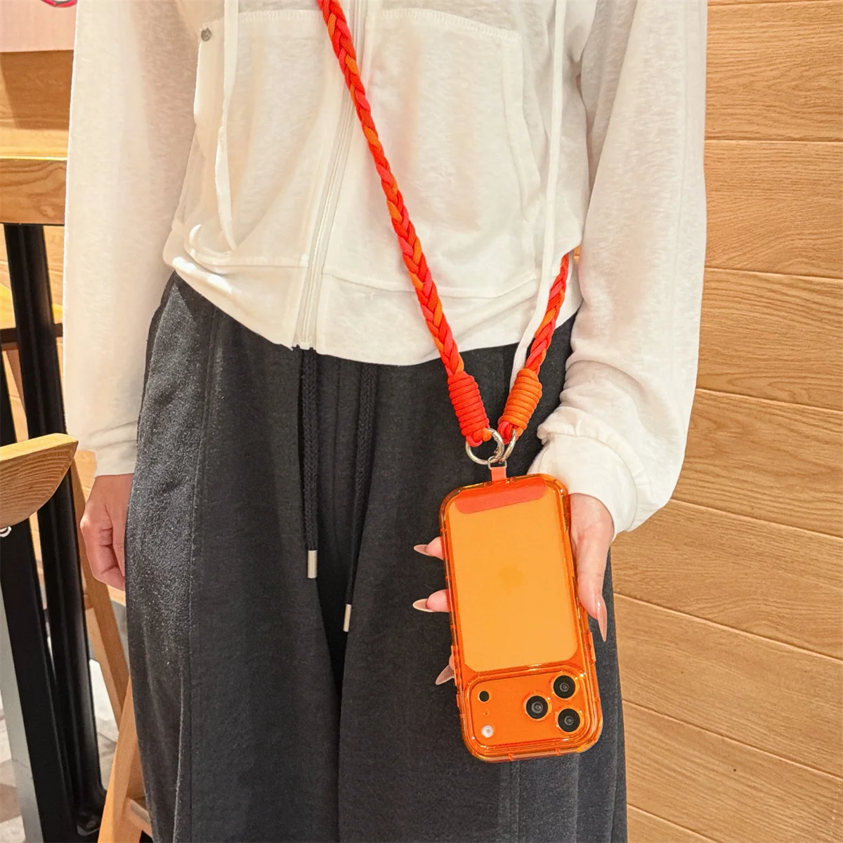 Coque de téléphone avec cordon - Crossbody Lanyard Neck Strap Case avis et prix