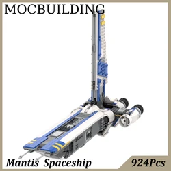 Spaceship Mantis S-161 Model Luxury Yacht Display MOC Building Blocks Construction Toys Birthday Gift Christmas