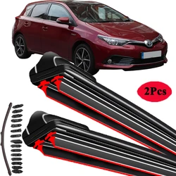 For Toyota Auris Estate E15 E150 E180 1.4 1.6 1.8 2007 2008 2010 2012 2013 2015 2017 2020 Double Rubber Car Windshield Wiper