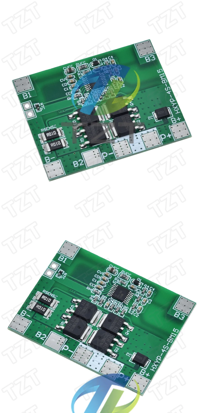 4S 12,8V 14,4V 16,8V Lifepo4 Li-Ion Lipo Lithium-Batterie-Schutzplatine 18650 BMS 14A Begrenzung 20A PCB 4-Zellen-Pack PCM 3,2V 3,7V – Detail 4