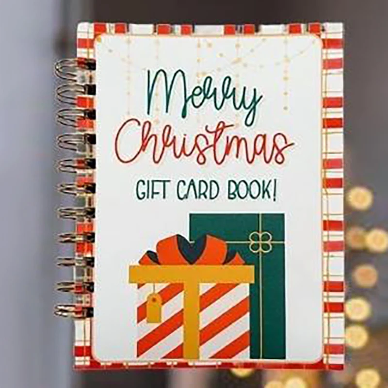 

2025 New Hot Personality Christmas College Survival Gift Card Christmas Planner Gift Card