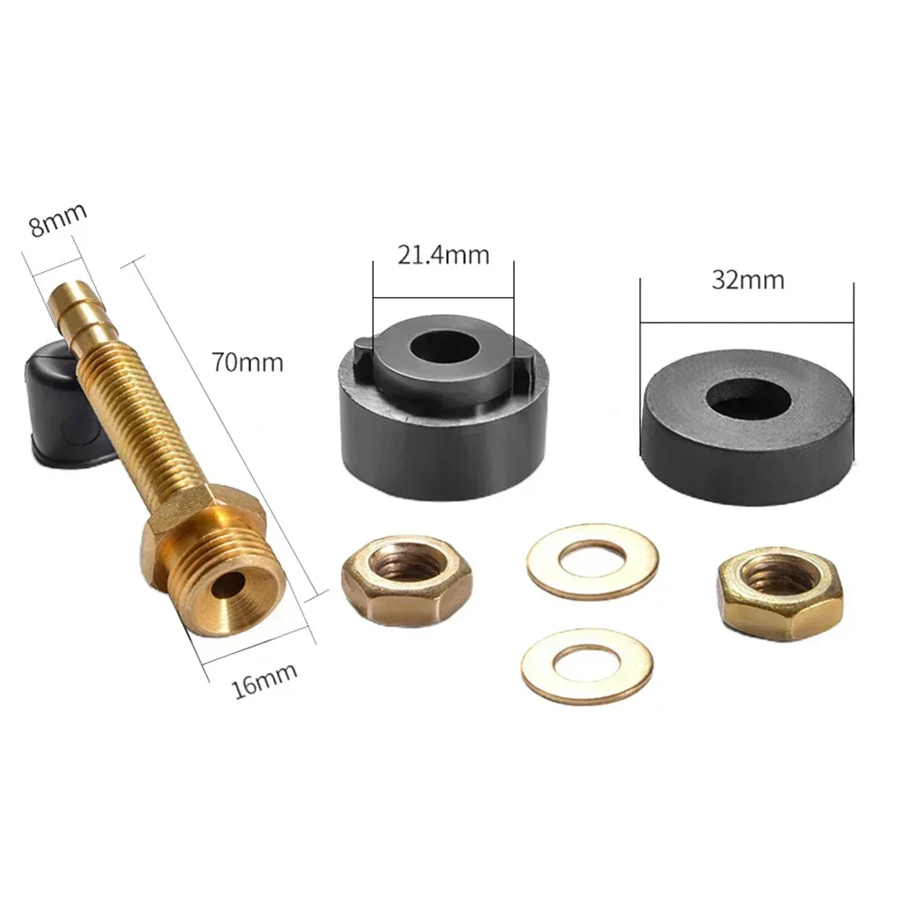 1PC เครื่องเชื่อม TIG ไฟฉายแก๊สไฟฟ้า Quick Connector เชื่อม M16x1.5 MIG วัสดุสิ้นเปลือง MIG เชื่อมไฟฉายอุปกรณ์เสริม