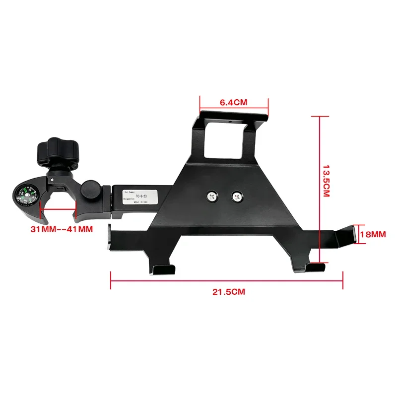 TC-4&TC-8-23 Data Collector Bracket  Style Pole Mount Bracket For Topc FC5000/6000 Mesa2/3 RT3/4
