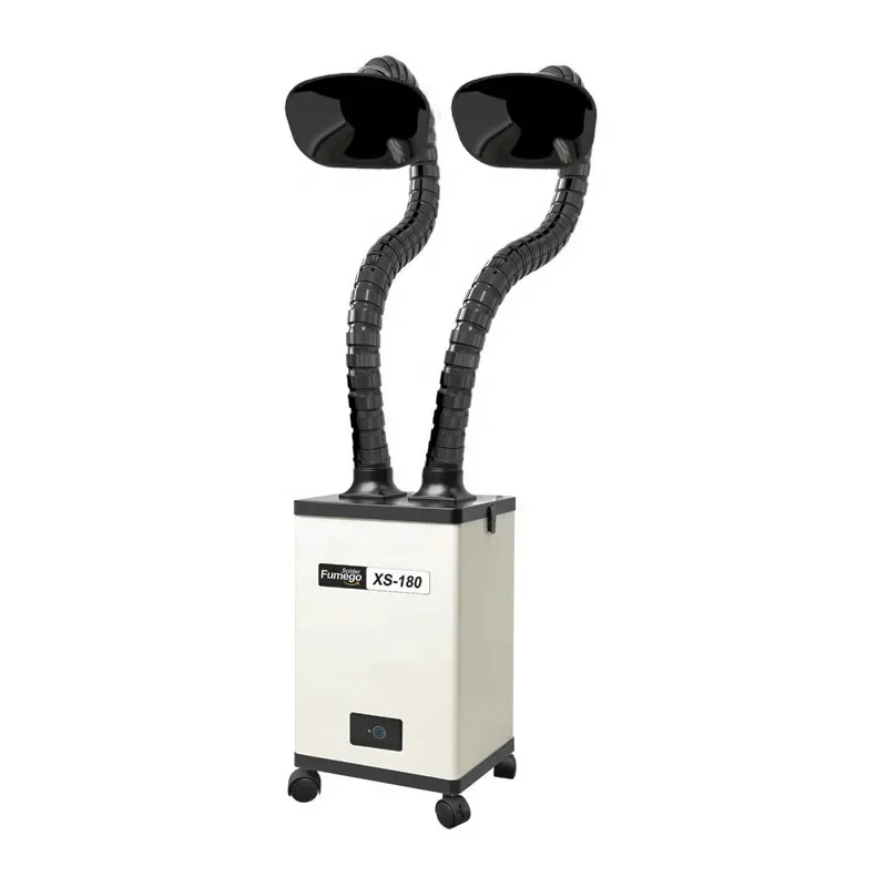 Поглотитель очистки воздуха, вытяжка припоя, салон красоты с мощностью 80 Вт и 2 каналами