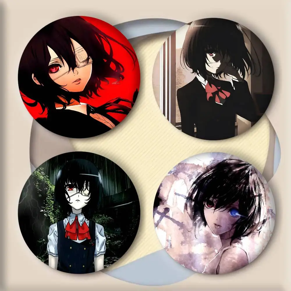 كارتون آخر أنيمي مانغا شارات مستديرة الكرتون بروش الملابس حقيبة الظهر الملحقات Lapelnd Laserh