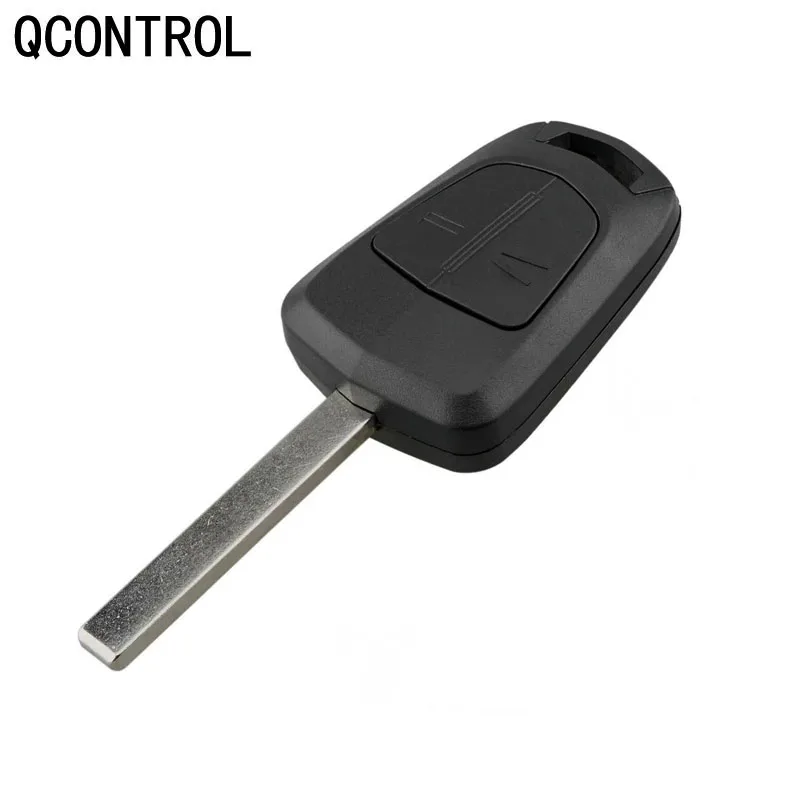 QCONTROL 2 Button Remote Control Car Key 433Mhz PCF7941 Chip  For Opel Vauxhall Astra H 2004 - 2009ZafirB 2005 - 2013